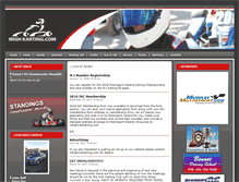 Tablet Screenshot of irishkarting.com